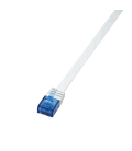 RJ45 10.00m Wit Cat5e U/UTP Flat LogiLink