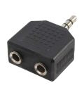Adapter 3,5 mini jack 1x --> 2x LogiLink