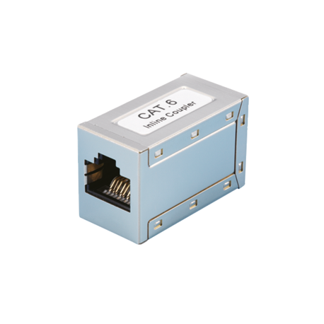 Inline coupler RJ45 Cat6A 1:1 Shielded LogiLink