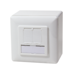 Opbouwdoos 2xRJ45 Cat5e LogiLink