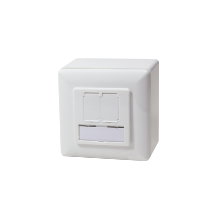 Opbouwdoos 2xRJ45 Cat5e LogiLink