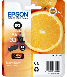 Epson T3351XL Zwart 12,2ml (Origineel)