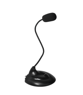 LogiLink Multimedia Desktopmicrofoon zwart