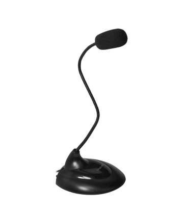 LogiLink Multimedia Desktopmicrofoon zwart