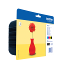 Brother LC-121 Value Pack 4x 300 pagina´s (Origineel)
