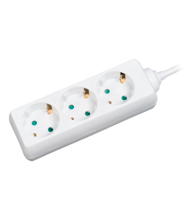Stekkerdoos 3-voudig 1.4m / Wit LogiLink