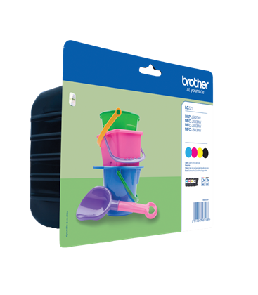 Brother LC-221VALBP Value Pack 18,8ml (Origineel)