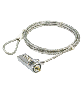 Slot LogiLink PC/Notebook combinatieslot Zilver