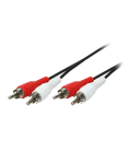Audio 2x cinch 10.00m LogiLink