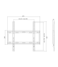 Wall mount LogiLink Fix 32"-55" 