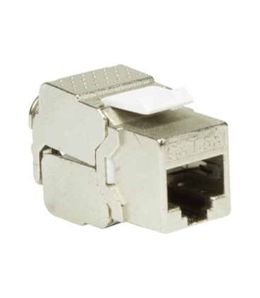 Keystone Jack RJ45 Cat6A Shielded LogiLink standard