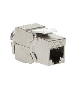 Keystone Jack RJ45 Cat6A Shielded LogiLink Slim
