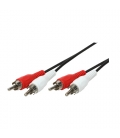 Audio 2x cinch 5.00m Logilink