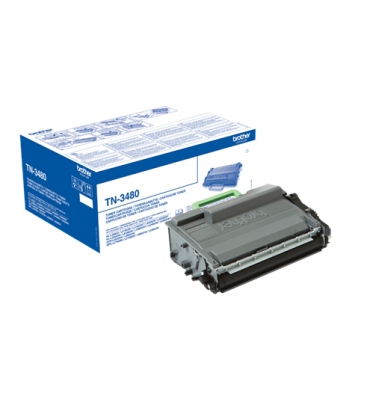 Brother TN-3480 Zwart 8.000 pagina`s (Origineel)