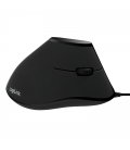 Logilink Ergonomisch Vertikaal Optical USB Zwart Retail