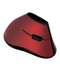 Logilink Ergonomisch Vertikaal Optical USB Rood Wireless