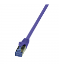 RJ45 1.50m Paars Cat6A S/FTP LogiLink