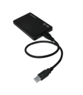 2.5" Logilink Enclosure USB3.0 / SATA /Zwart/Schroefloos