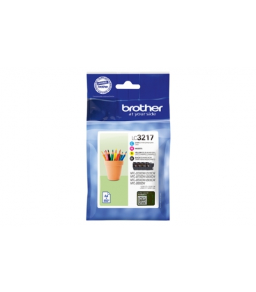 Brother LC-3217 Value Pack 4x 550 pagina's (Origineel)