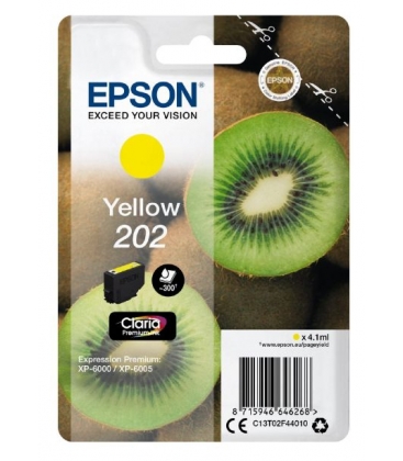 Epson Claria Premium 202 Geel 4,1ml (Origineel)