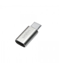 Adapter USB-C (M) --> USB 2.0 micro B (F) LogiLink