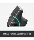 Logitech MX Vertical Zwart Retail Wireless