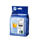 Brother LC-3211VAL Value Pack 4x 200 pagina´s(Origineel)