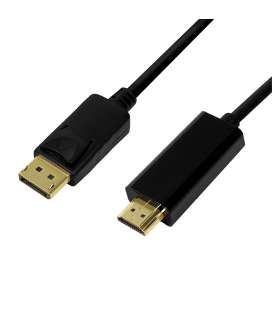 DisplayPort 1.2 --> HDMI 3.00m 4K/30Hz LogiLink