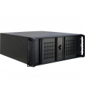 Inter-Tech 4U-4098-S Server Case 0 Watt / Zwart