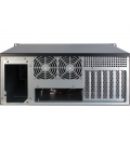 Inter-Tech 4U-4098-S Server Case 0 Watt / Zwart