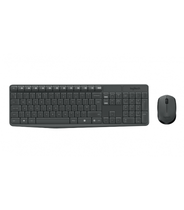 DT Logitech MK235 Zwart draadloos Retail