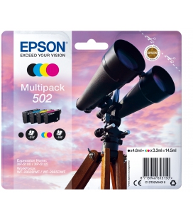 Epson 502 Multipack Z/C/M/G 14,5ml (Origineel)