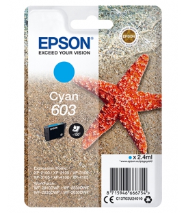 Epson 603 Singlepack Cyaan 2,4ml (Origineel)