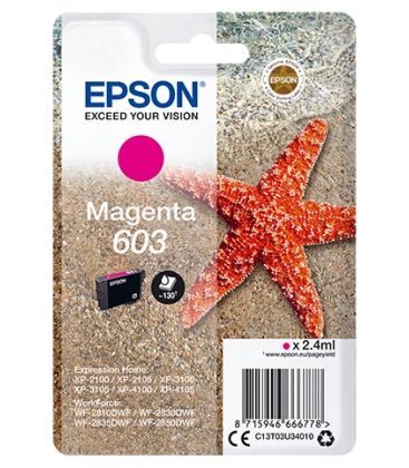 Epson 603 Singlepack Magenta 2,4ml (Origineel)