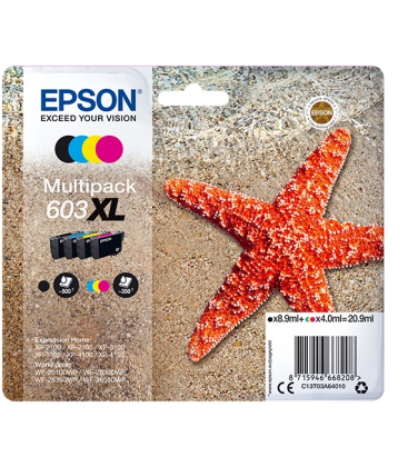 Epson 603XL Multipack Z/C/M/G 20,9ml (Origineel)