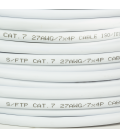 Cat7 Patch 305m. S/FTP Grijs LogiLink AWG27 Cu