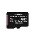 SDXC Card Micro 64GB Kingston UHS-I Canvas Select Plus