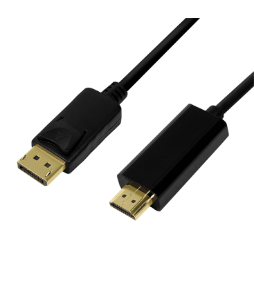 DisplayPort 1.2 --> HDMI 5.00m 4K/30Hz LogiLink