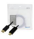 DisplayPort 1.2 --> HDMI 5.00m 4K/30Hz LogiLink