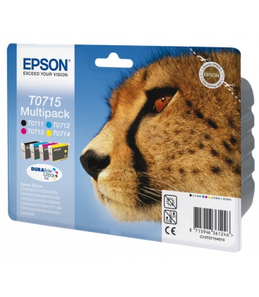 Epson T0715 Multipack 23,9ml (Origineel)