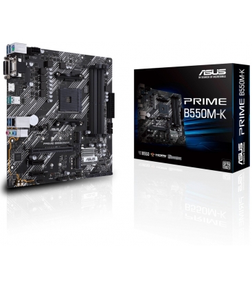ASUS AM4 PRIME B550M-K - DDR4/2xM.2/HDMI/DVI/VGA/µATX