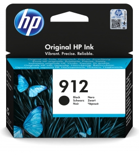 HP No.912 Zwart 8,29ml (Origineel)
