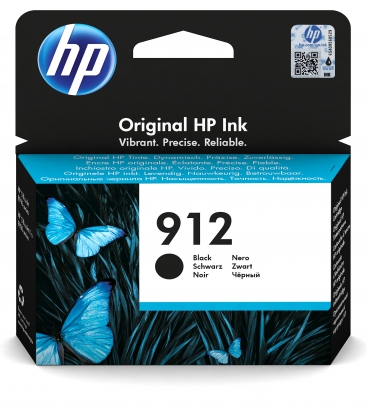 HP No.912 Zwart 8,29ml (Origineel)