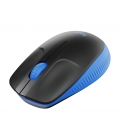 Logitech M190 Optical USB Zwart-Blauw Retail Wireless