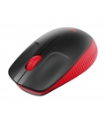 Logitech M190 Optical USB Zwart-Rood Retail Wireless