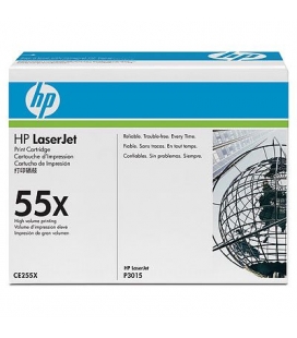 HP No. 55X Zwart 12.500 pagina`s (Origineel) CE255X