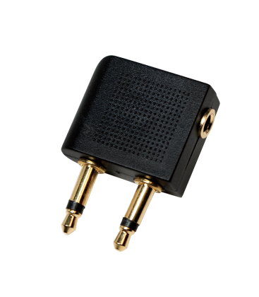 Adapter vliegtuig jack 1x  1x 3,5 mini jack LogiLink