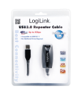 USB 3.0 A --> A 5.00m Verlenging LogiLink + versterker