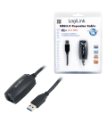 USB 3.0 A --> A 5.00m Verlenging LogiLink + versterker