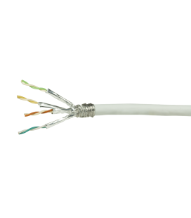 Cat6 Instal. 100m. S/FTP Grijs Logilink AWG23 CCA